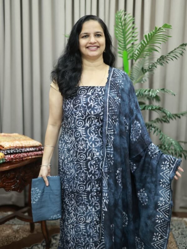 SEMI PARTY WEAR MODAL SILK SET(RDCH-MD-203) - Image 2