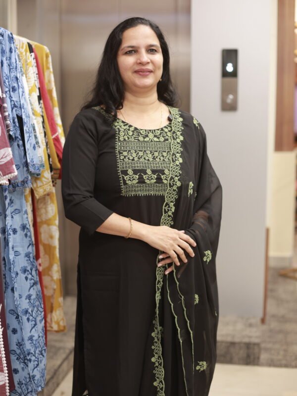 STITCHED GEORGETTE SET (RDCH-ST-109) - Image 2