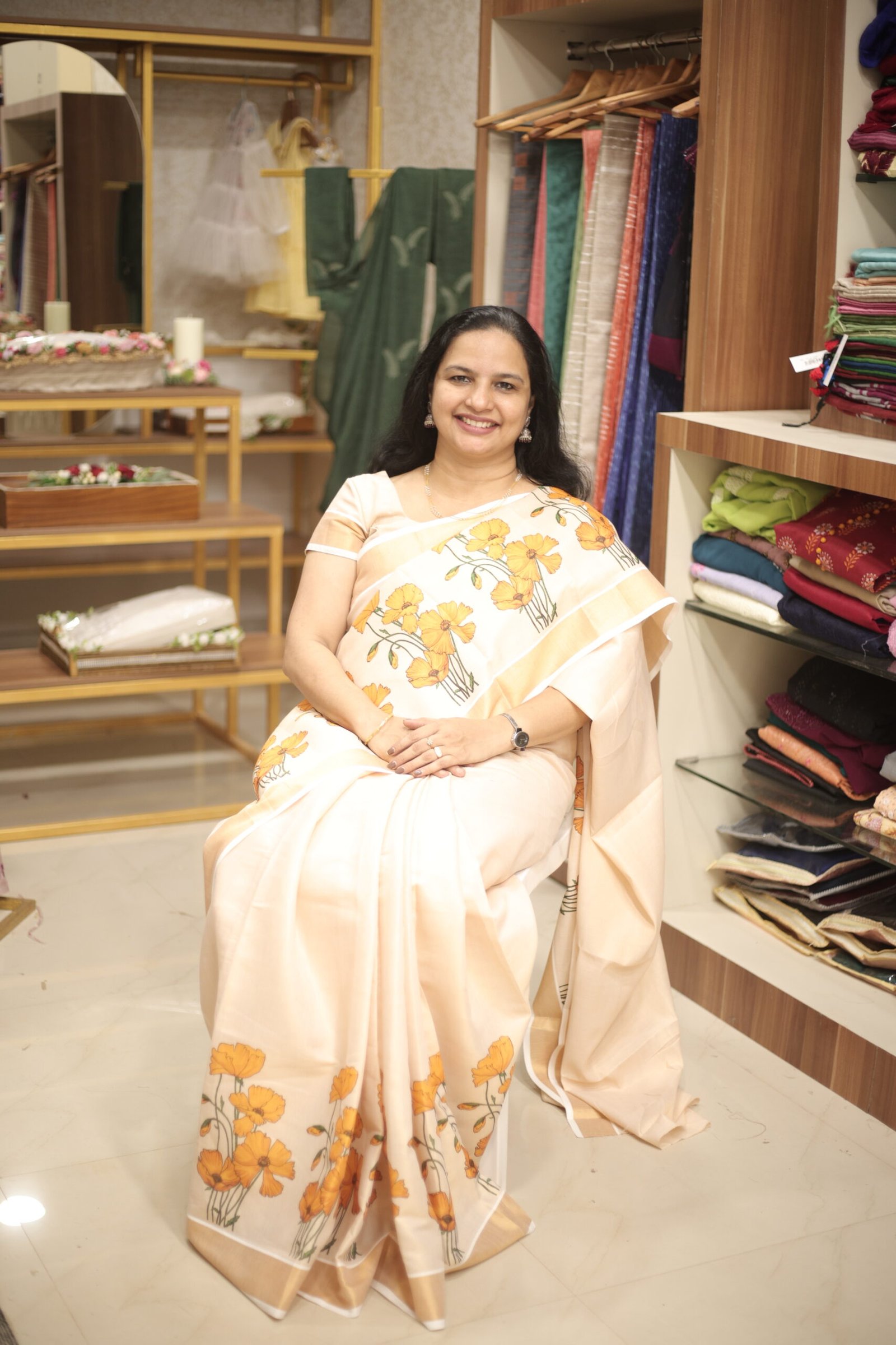Vishu Elegance – Tissue Sarees COLLECTIONS (RDSA -292) - Image 2
