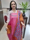 Handworked tusser silk salwar suits
