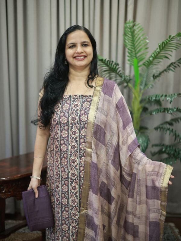 PARTY WEAR PURE SILK SET(RDCH-SK-569) - Image 2