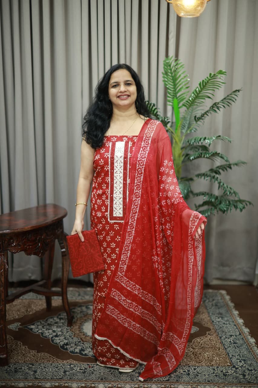 COTTON UNSTITCHED SET (RDCH-CN-3078)