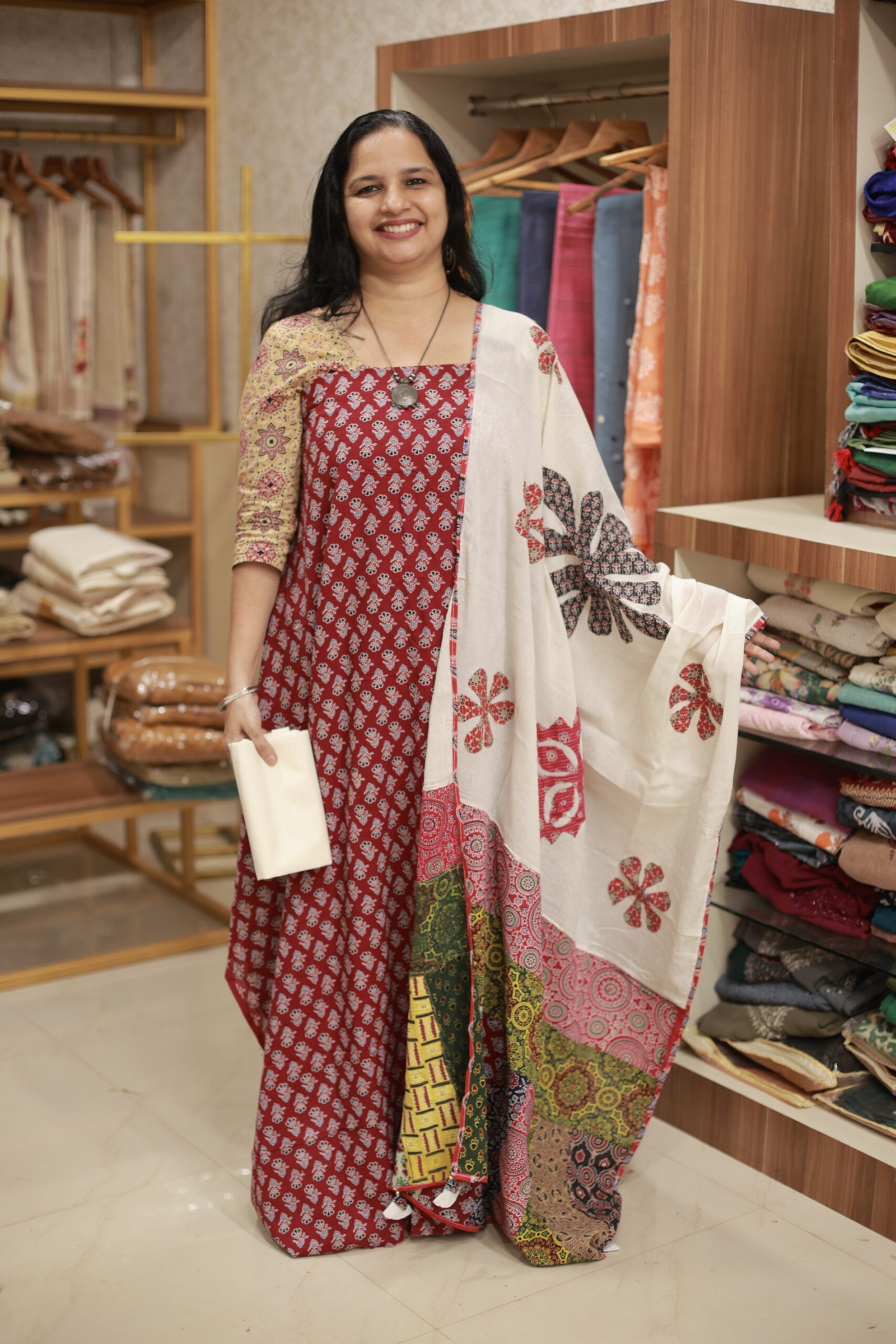 COTTON AJRAKH COLLECTION(RDCH-CN-2459)