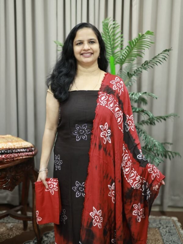 SEMI PARTY WEAR MODAL SILK SET(RDCH-MD-200) - Image 2