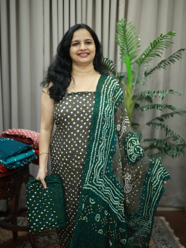COTTON BANDNI SET (RDCH-CN-3087) - Image 2