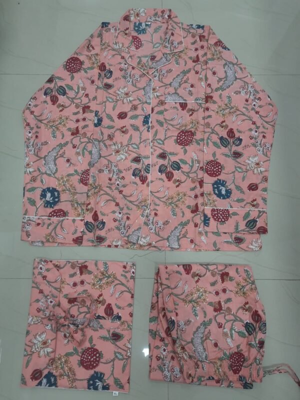 Stitched Cotton Night Wear (RDCD-ST-7)