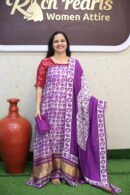 SEMI MODAL SILK PARTY WEAR SETS(RDCH-MD-138)