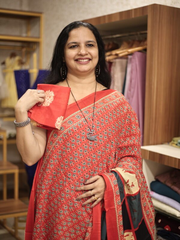 DAILY WEAR COTTON SAREES (RDSA-273) - Image 2