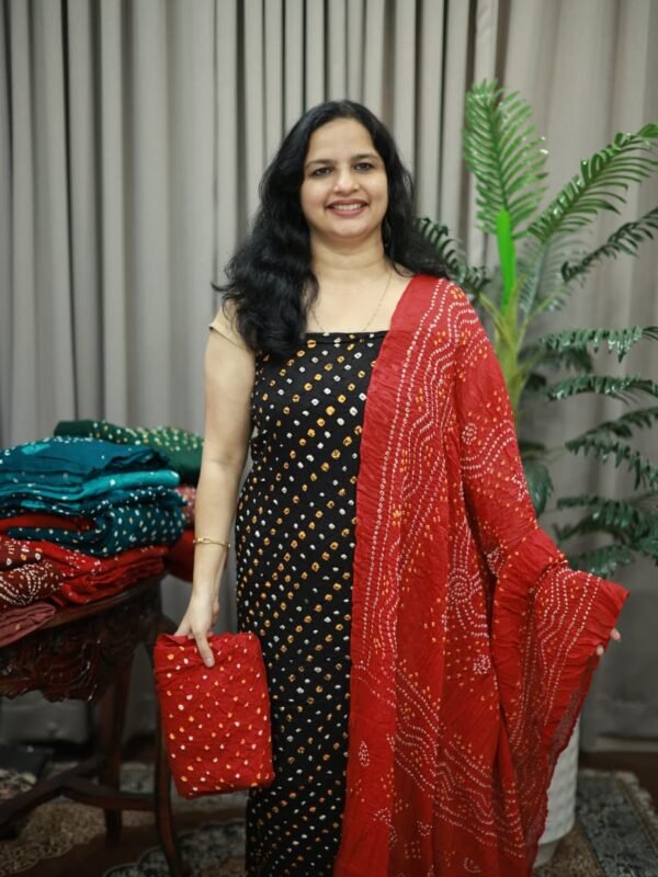 COTTON BANDNI SET (RDCH-CN-3084) - Image 2
