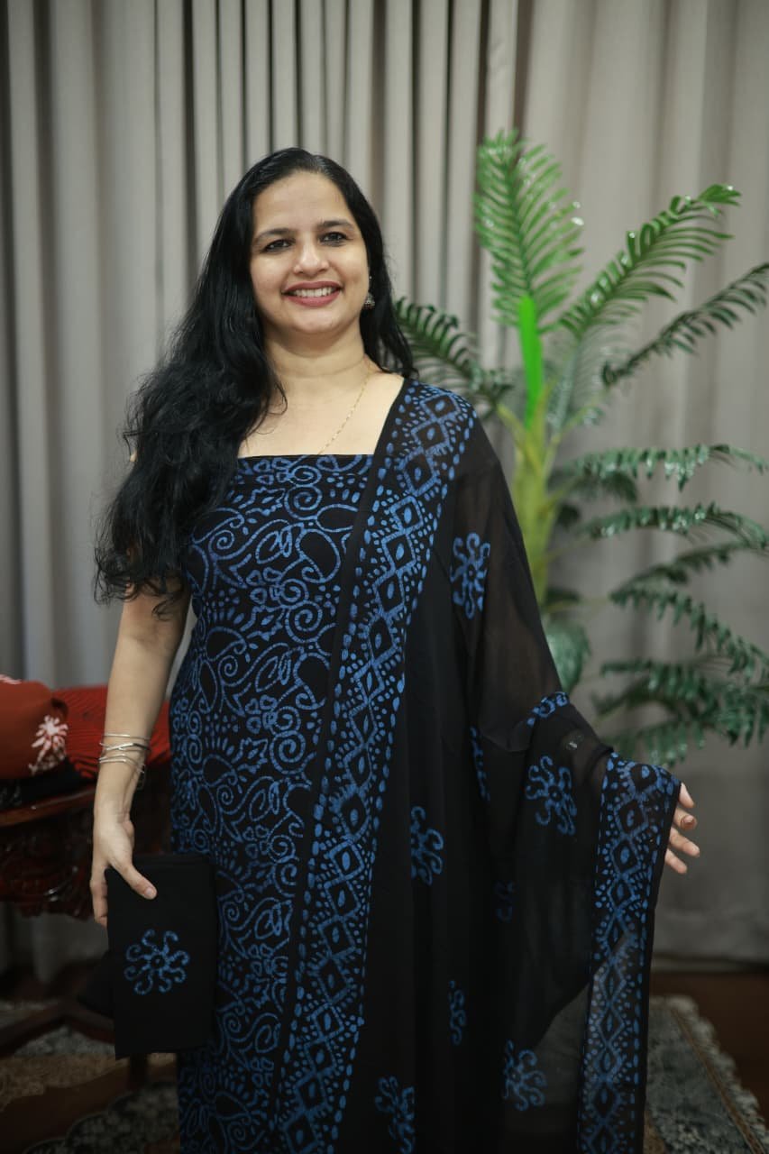 PURE GEORGETTE SET(RDCH-GT-1106) - Image 2