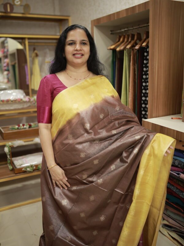 SEMI TUSSAR SAREE COLLECTIONS (RDSA -337) - Image 2