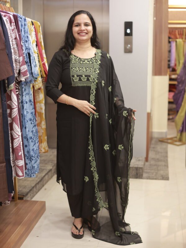 STITCHED GEORGETTE SET (RDCH-ST-109)