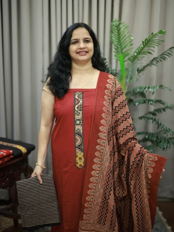 COTTON UNSTITCHED SET (RDCH-CN-3082) - Image 2