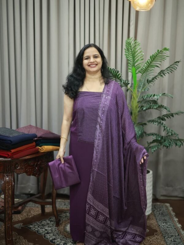 FAUX GEORGETTE SET(RDCH-GT-1112)