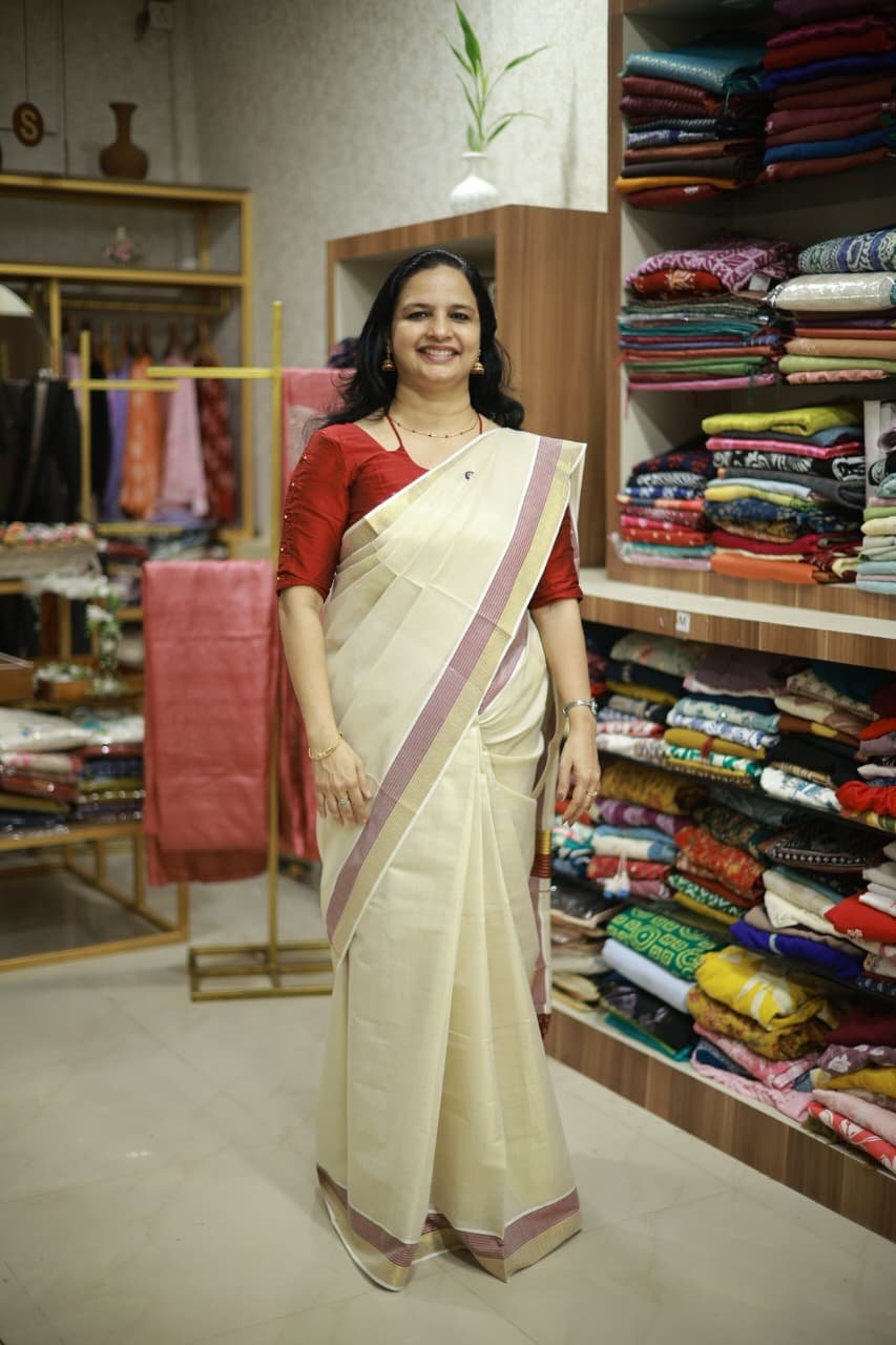 ONAM SAREE COLLECTIONS (RDSA -393) - Image 2