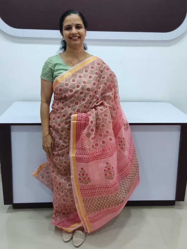 DORIA KOTA COTTON Saree Material (RDSA-115)