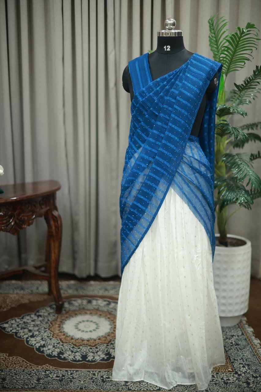 TRADITIONAL DHAVANI SET(RDDH-GT-3) - Image 2