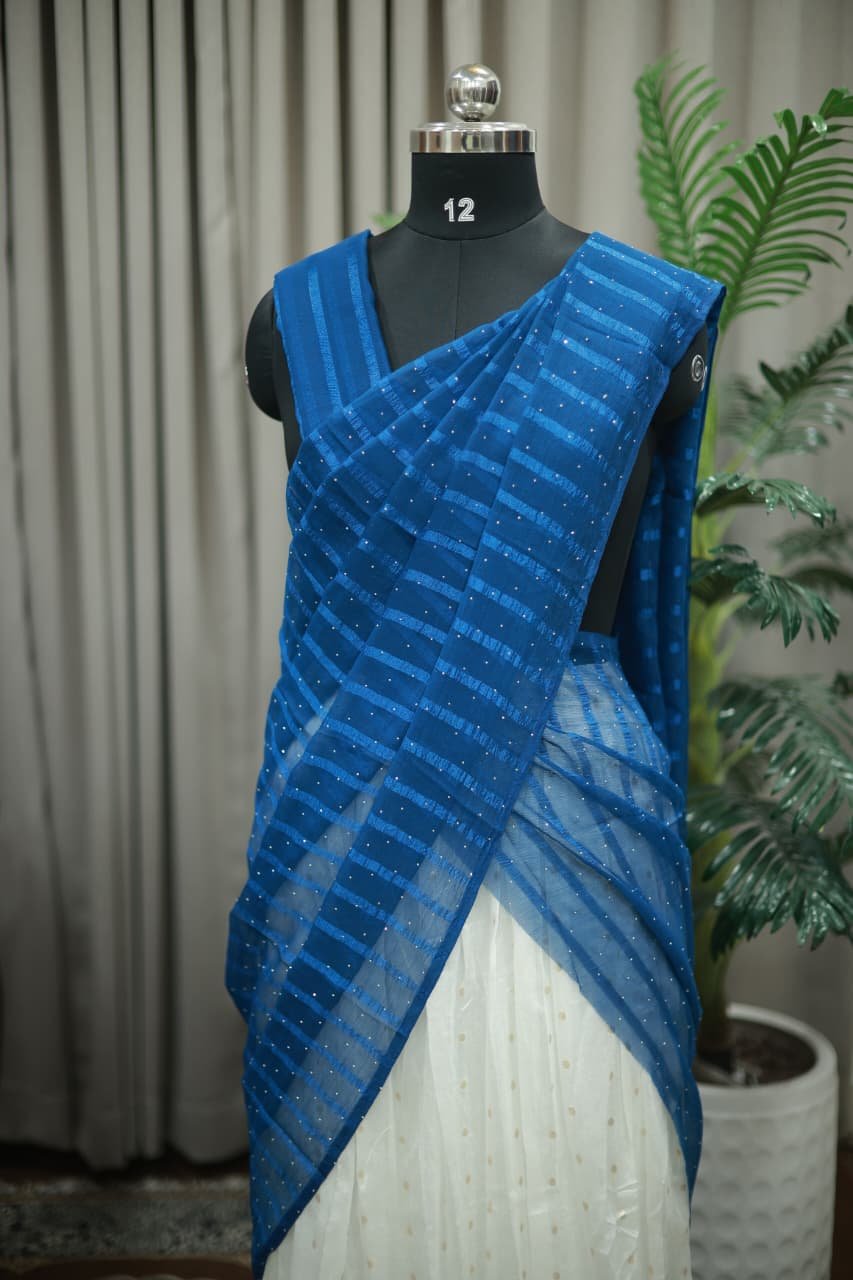 TRADITIONAL DHAVANI SET(RDDH-GT-3)