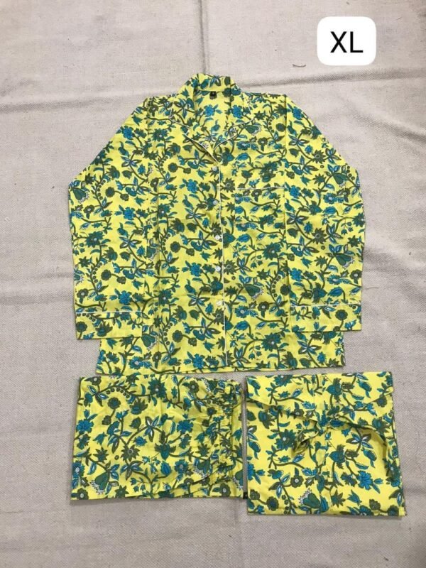 Stitched Cotton Night Wear (RDCD-ST-12)