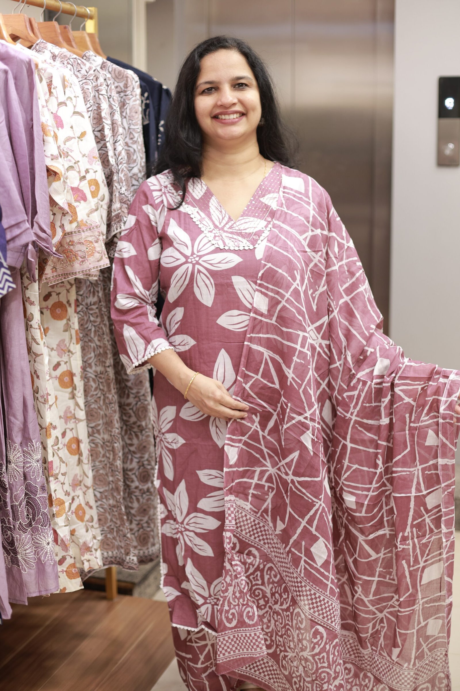 STITCHED COTTON SET (RDCH-ST-221)