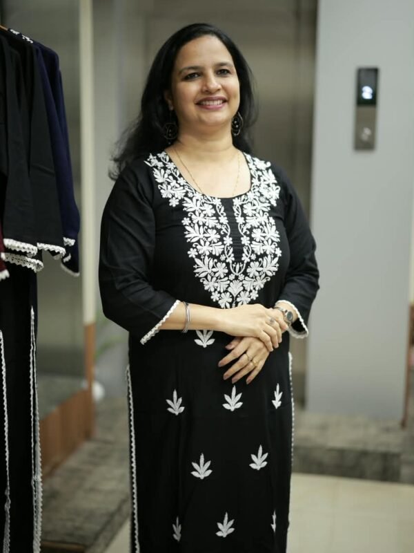 CHIKANKARI CO-ORD SET(RD-CO-ST-5) - Image 2