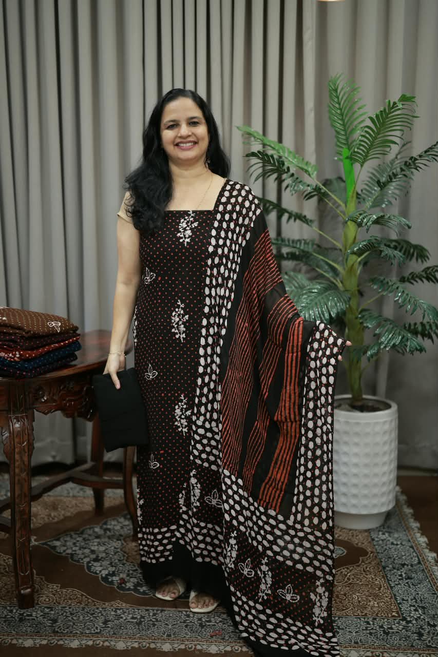 PURE GEORGETTE SET(RDCH-GT-1149)