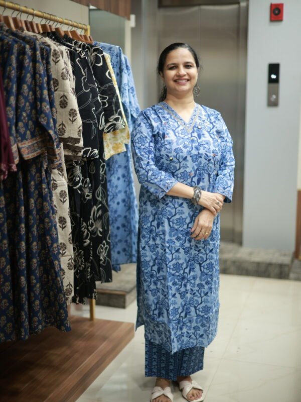 TRENDY COTTON STITCHED CO-ORD SET (RDCH-ST-334) - Image 2