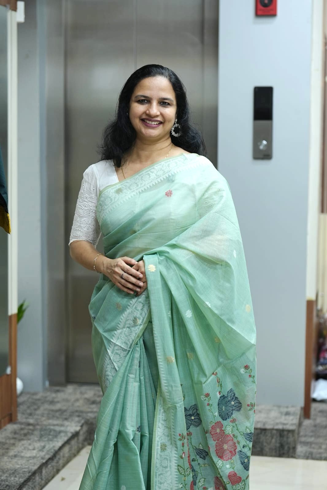 SEMI JAMDANI SAREE (RDSA-474) - Image 2