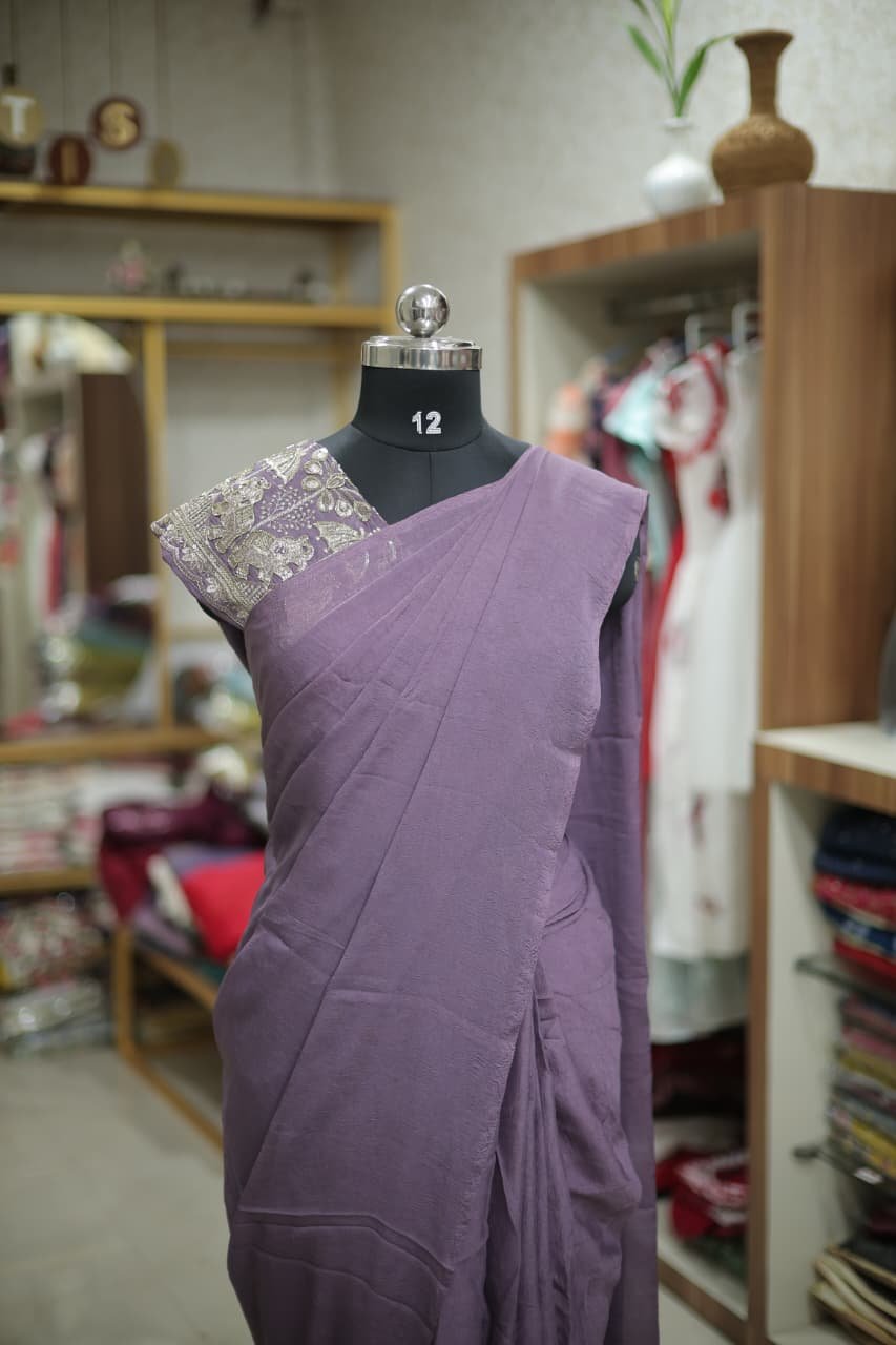 READY TO WEAR DHAVANI SET(RDDH-CP-2) - Image 2