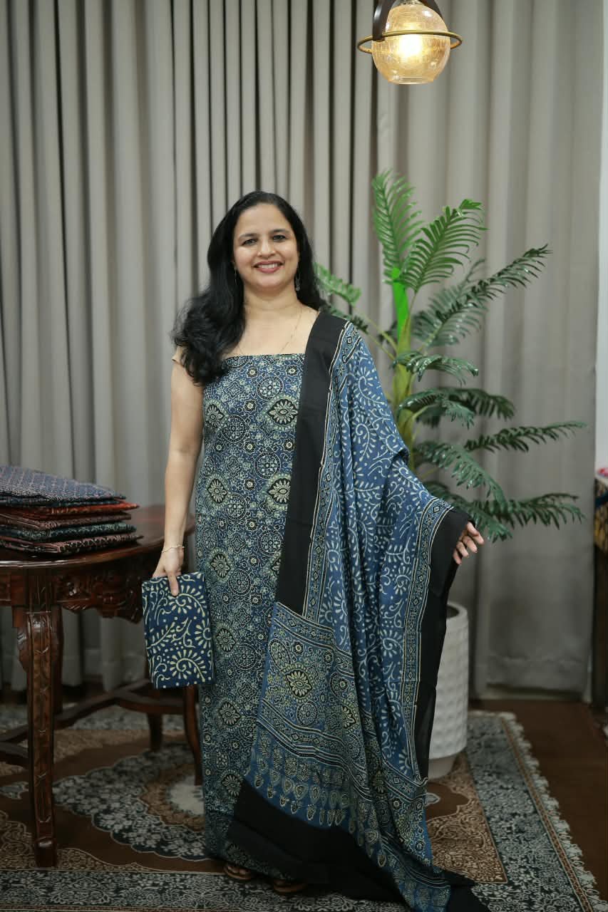 AJRAK PREMIUM COTTON SET (RDCH-CN-3222)