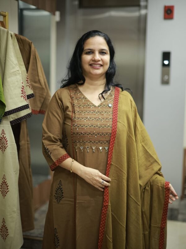 STITCHED COTTON SET(RDCH-ST-374)