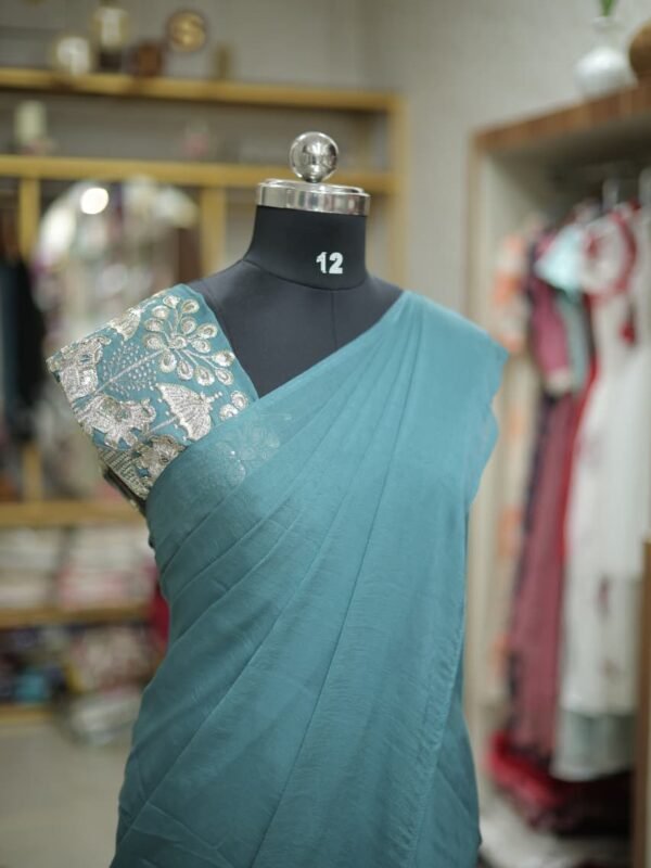 READY TO WEAR DHAVANI SET(RDDH-CP-1) - Image 2