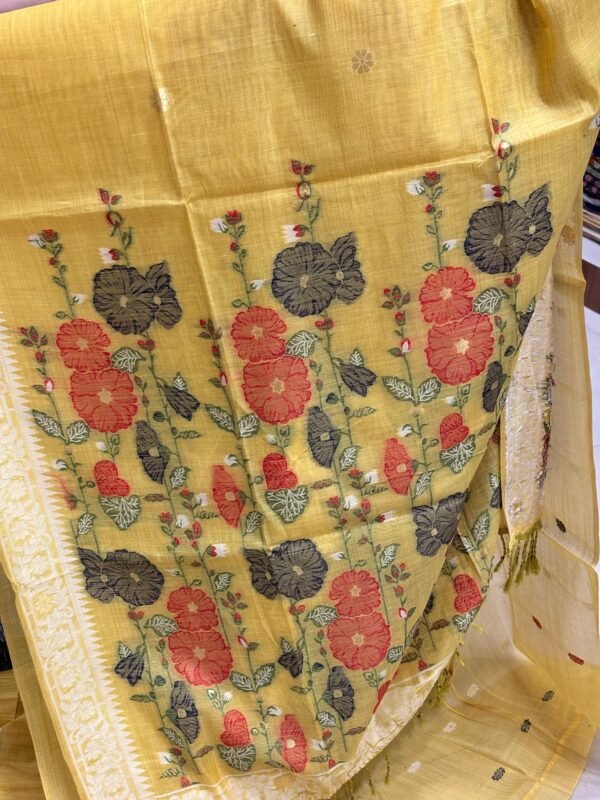 SEMI JAMDANI SAREE (RDSA-482) - Image 2