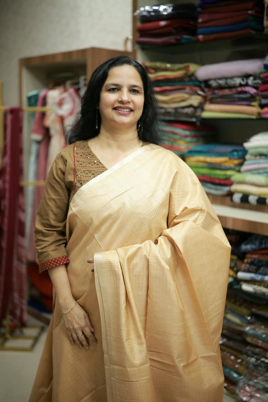 SEMI TUSSAR SAREE (RDSA-453) - Image 2