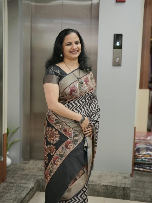 TUSSAR SILK SAREE (RDSA-469) - Image 2