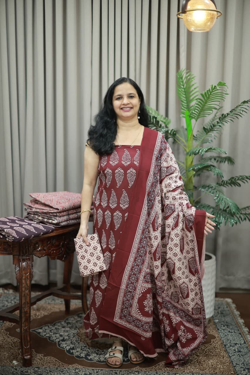 AJRAK COTTON SET (RDCH-CN-3152)