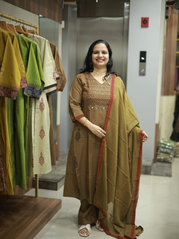 STITCHED COTTON SET(RDCH-ST-374) - Image 2