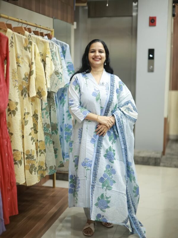 STITCHED COTTON SET(RDCH-ST-396)