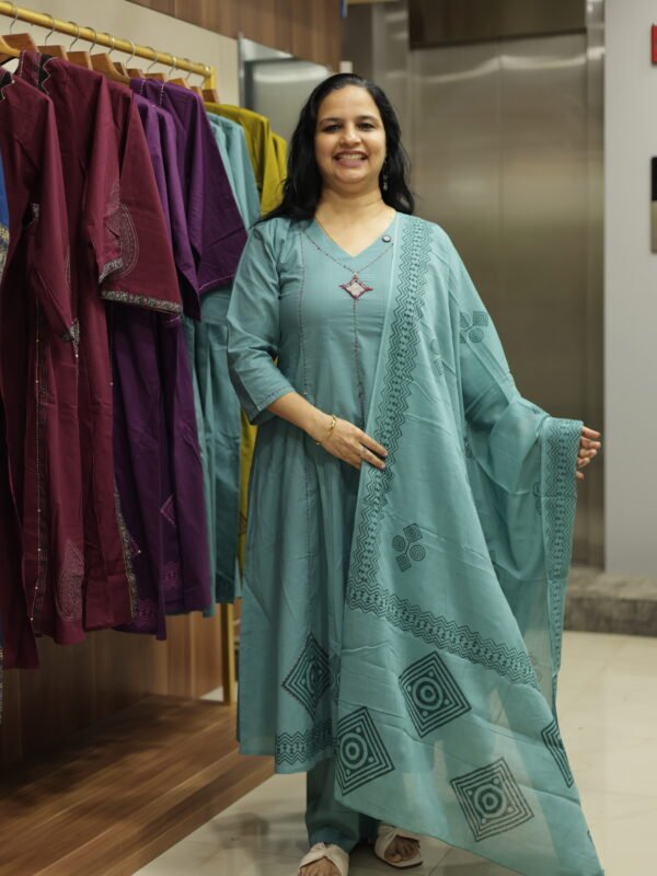 STITCHED COTTON SET(RDCH-ST-378) - Image 2