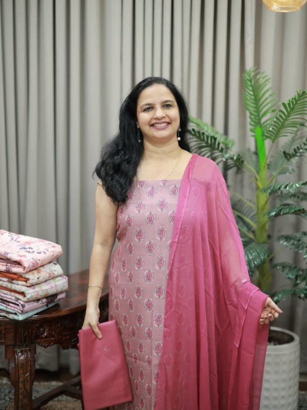 SEMI LINEN SET(RDCH-LN-275) - Image 2