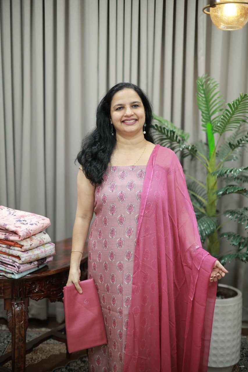 SEMI LINEN SET(RDCH-LN-275) - Image 2