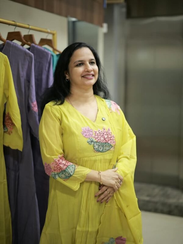 STITCHED MUL CHANDERI SET(RDCH-ST-405) - Image 2