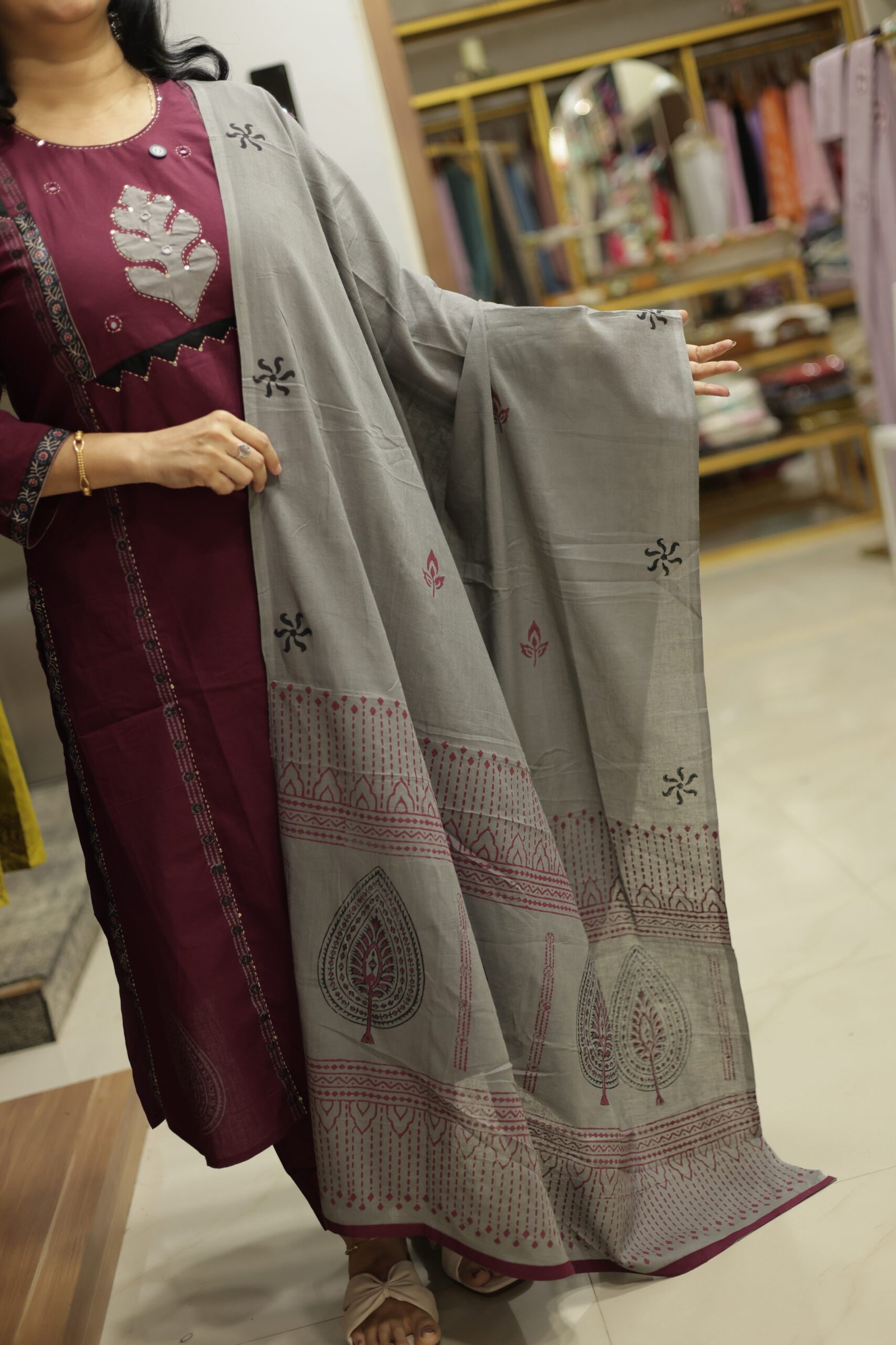 STITCHED COTTON SET(RDCH-ST-379) - Image 3