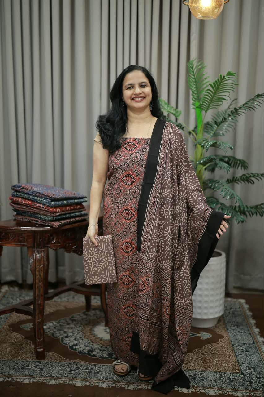 AJRAK PREMIUM COTTON SET (RDCH-CN-3219)
