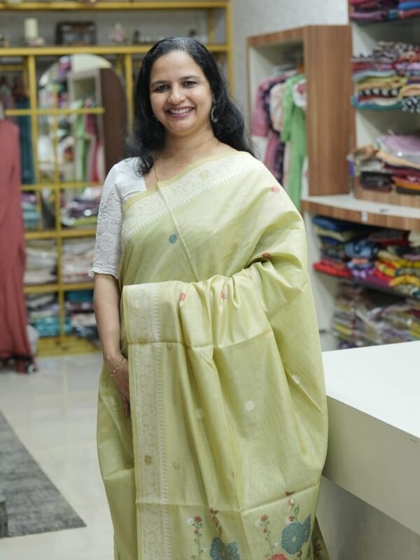 SEMI JAMDANI SAREE (RDSA-481) - Image 2