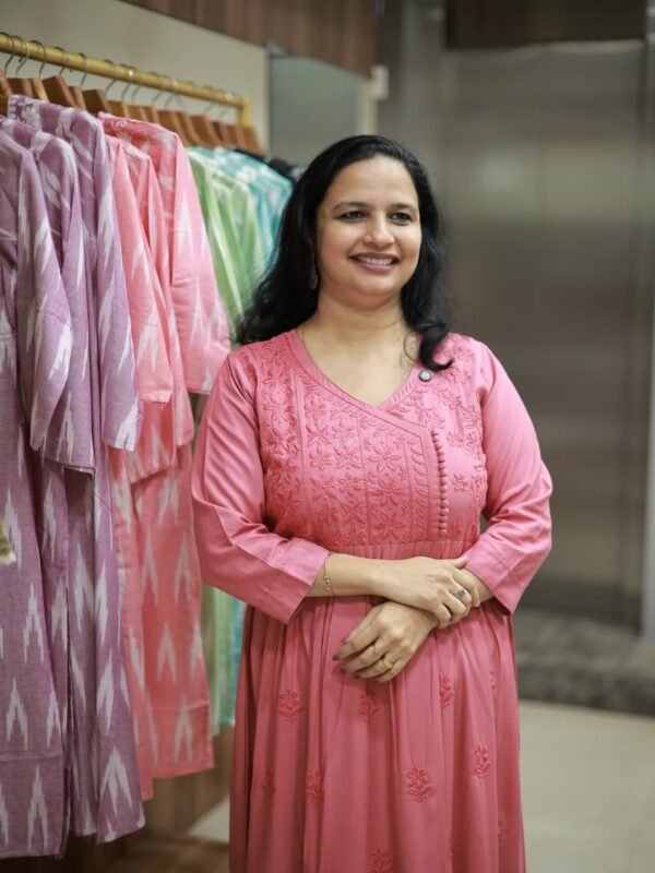 COMFORT CHIKANKARI KURTI (RDKT-161) - Image 2